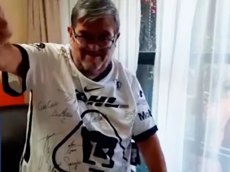 Pumas regala playera a médico tras estar intubado por coronavirus