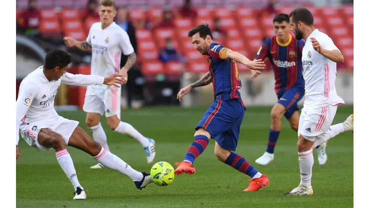 Jugada Messi ante Real Madrid en el Camp Nou