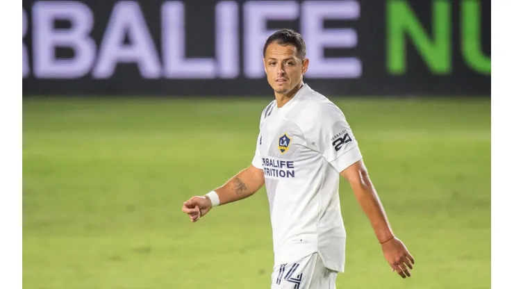 Chicharito vive un calvario en Estados Unidos. Fuente: Getty