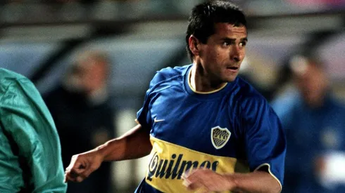 Marcelo Delgado durante su etapa como futbolista.