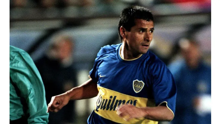 Marcelo Delgado durante su etapa como futbolista.