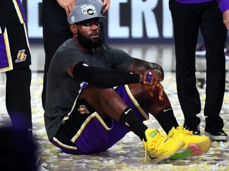 La particular forma que usa LeBron James para combatir el insomnio