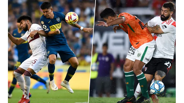 Boca enfrentará a Lanús y River chocará con Banfield.