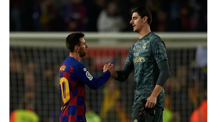 El descomunal elogio que Courtois le dedicó a Messi en la previa del Clásico