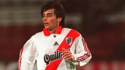 Roberto Trotta durante su paso por el Millonario.