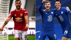 Manchester United vs. Chelsea juegan por la Premier League este sábado (Getty Images).