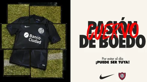 Deme mil: San Lorenzo lanzó su tercera camiseta