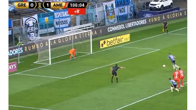 Bailó una samba antes de patear: el insólito penal de Souza para el gol de Gremio