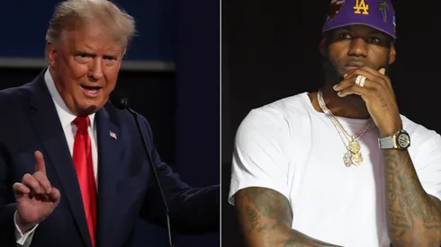 Donald Trump y LeBron James