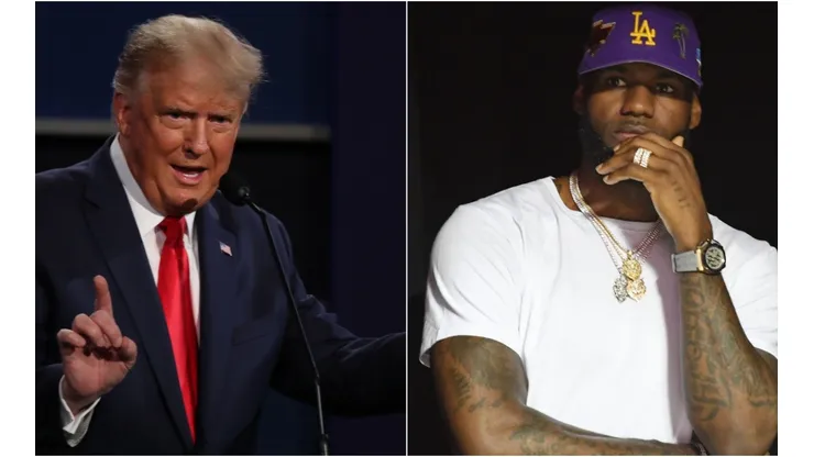 Donald Trump y LeBron James