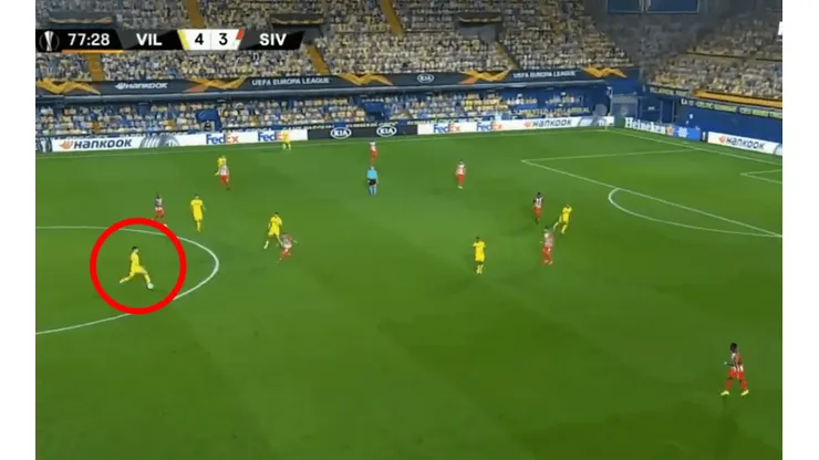 Con la 8 de Riquelme, Foyth metió terrible asistencia para el Villarreal