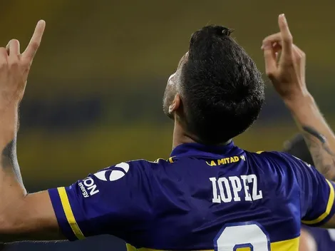 Lisandro se tomó un ascensor hasta la pelota y metió el 1 a 0 para Boca
