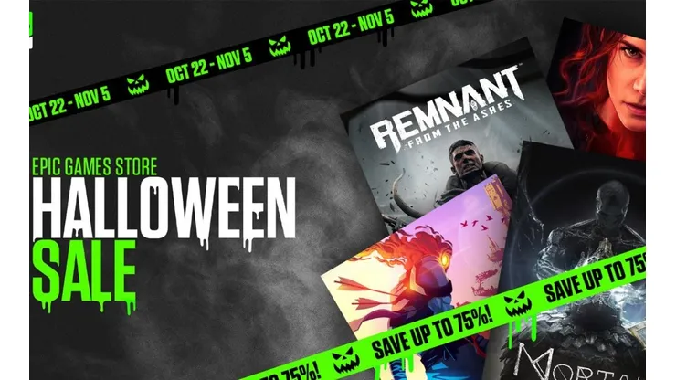 Las Ofertas de Halloween llegan a la Epic Games Store ¡Hasta 75% de descuento!