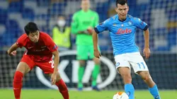 El Chucky Lozano no tuvo un buen partido. Fuente: Getty