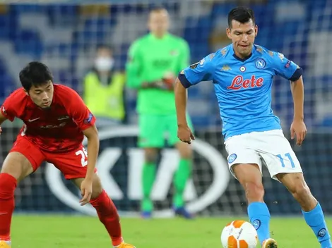 Así fue el debut del Chucky Lozano en la Europa League