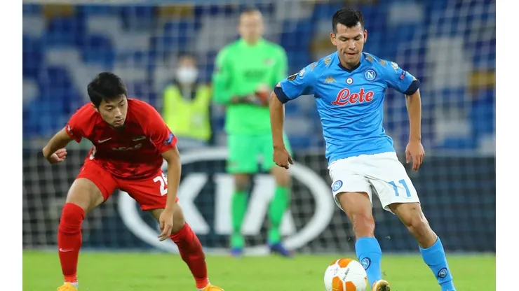 El Chucky Lozano no tuvo un buen partido. Fuente: Getty