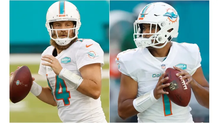 La pugna Fitzpatrick-Tagovailoa continúa en los Dolphins
