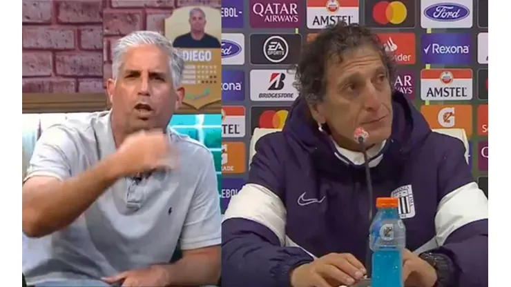 Diego Rebagliati disparó contra el entrenador de Alianza Lima.