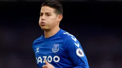 James se lesionó y Ancelotti lo puso en duda para el próximo partido del Everton