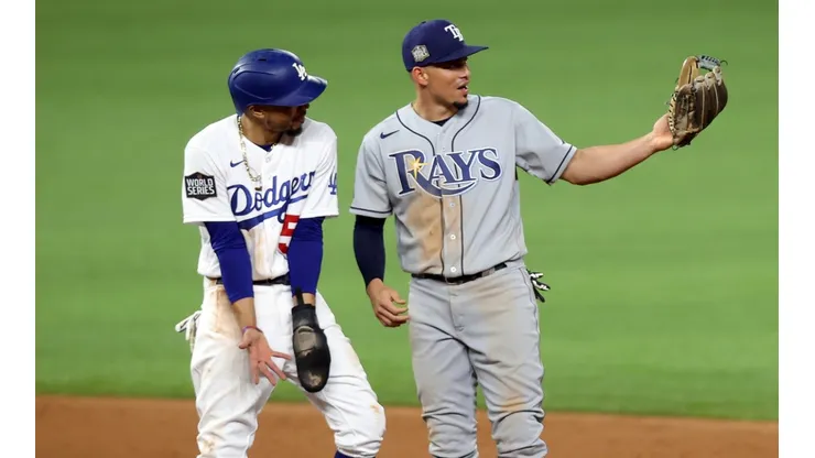 Dodgers y Rays en el Juego 1 de la Serie Mundial