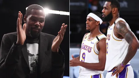 Kevin Durant, Rajon Rondo y LeBron James