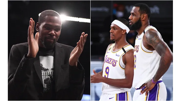 Kevin Durant, Rajon Rondo y LeBron James
