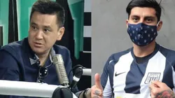 Daniel Kanashiro disparó contra el delantero chileno.