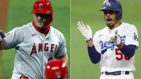 Mike Trout y Mookie Betts