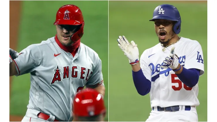 Mike Trout y Mookie Betts
