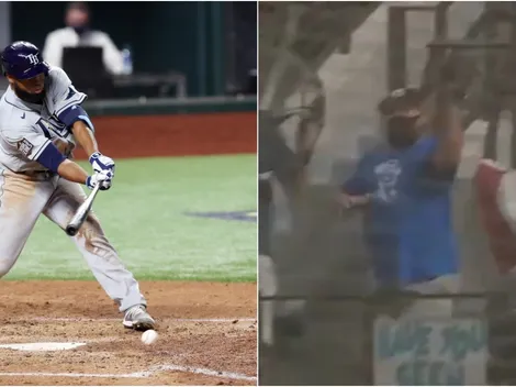 Fírmenlo ya: atrapadón de un fanático en el Juego 2 de la Serie Mundial