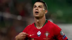 Foto de Cristiano Ronaldo, jugador de la Selección de Portugal.