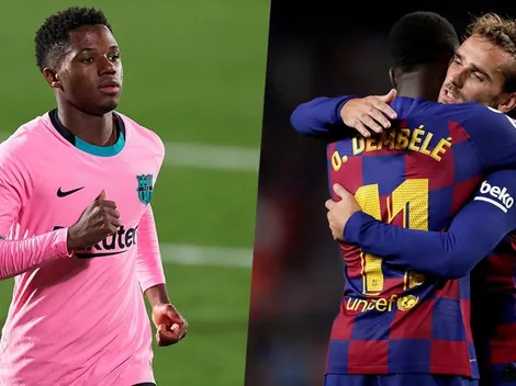 Escándalo en España: Ansu Fati recibió una definición racista y Griezmann y Dembélé lo defendieron