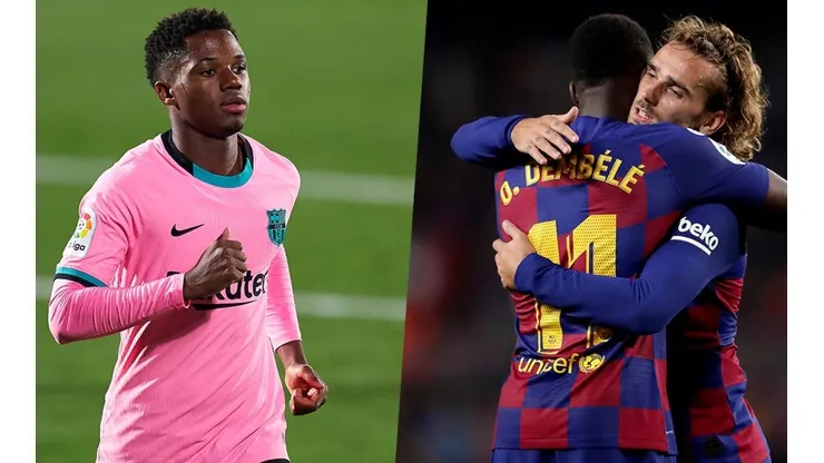 Escándalo en España: Ansu Fati recibió una definición racista y Griezmann y Dembélé lo defendieron