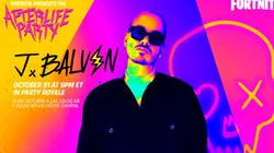 Fortnite anunció la 'Fiesta de Ultratumba' y el show lo dará J Balvin