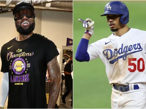La emoción de LeBron James por triunfo de Los Angeles Dodgers en Serie Mundial