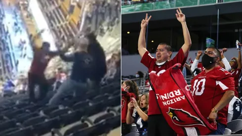 Aficionados de los Cowboys y Cardinals