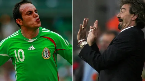 Cuauhtémoc Blanco y Ricardo La Volpe