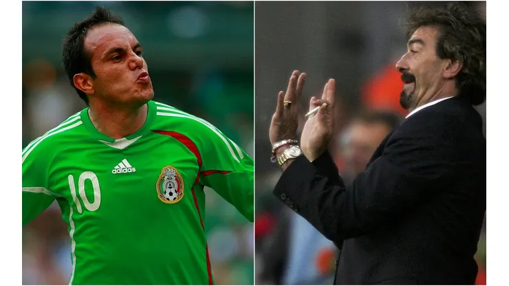 Cuauhtémoc Blanco y Ricardo La Volpe