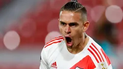 Por Gabbarini, el línea y Borré, River marcó el 1-0 ante Liga de Quito