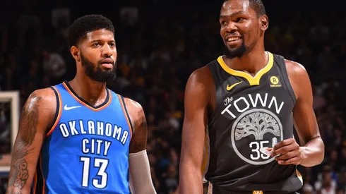 Kevin Durant y Paul George