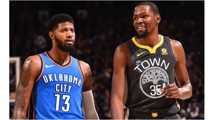 Kevin Durant y Paul George