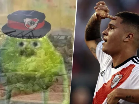 Closs nombra a Quntero todo el tiempo y los hinchas de River lloran