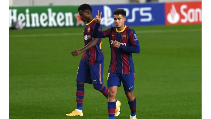Philippe Coutinho le puso la frutilla al postre.