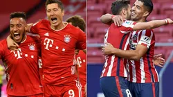 Bayern Múnich vs. Atlético de Madrid juegan por la Champions League este miércoles (Getty Images)