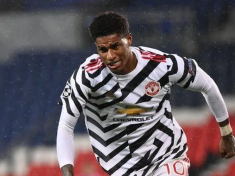 Bendita Champions: el United venció al PSG por un golazo de Rashford a los 87'