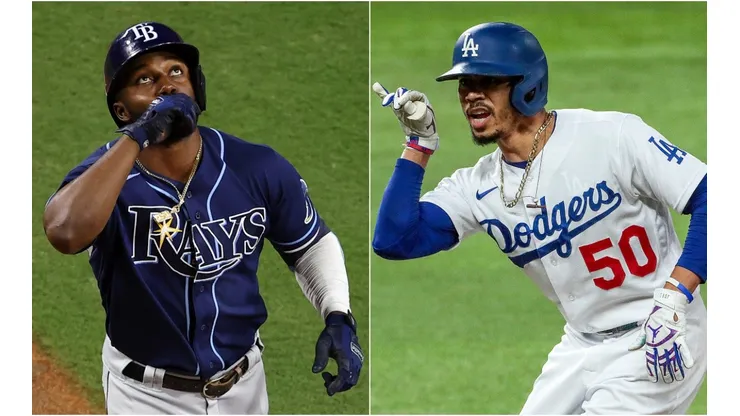 Randy Arozarena y Mookie Betts
