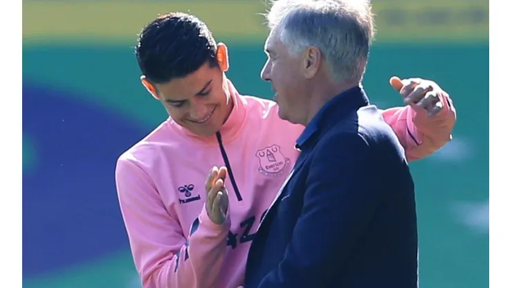 Mensaje claro de Carlo Ancelotti a James Rodríguez: "Puede mejorar"