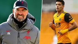 Jürgen Klopp, rendido a los pies de Raúl Jiménez