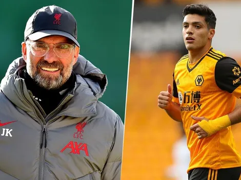 Jürgen Klopp, rendido a los pies de Raúl Jiménez