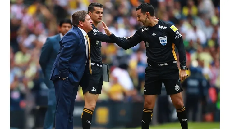 Miguel Herrera y César Ramos se cruzaron en Aguascalientes